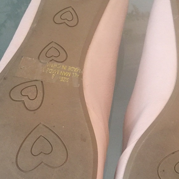 Charlotte Russe Blush colored ballerina flats.GUC - Picture 8 of 8
